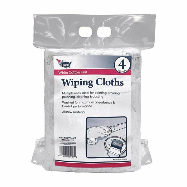 Intex Diy WIPING CLOTH WHITE 4LB 6414BL0510DUSA